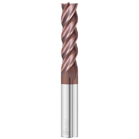 Fullerton Tool 4-Flute - Variable Helix - 3500 Fury HP End Mills, FC20, RH Spiral, Square, Extra-Long, 5/16 35087